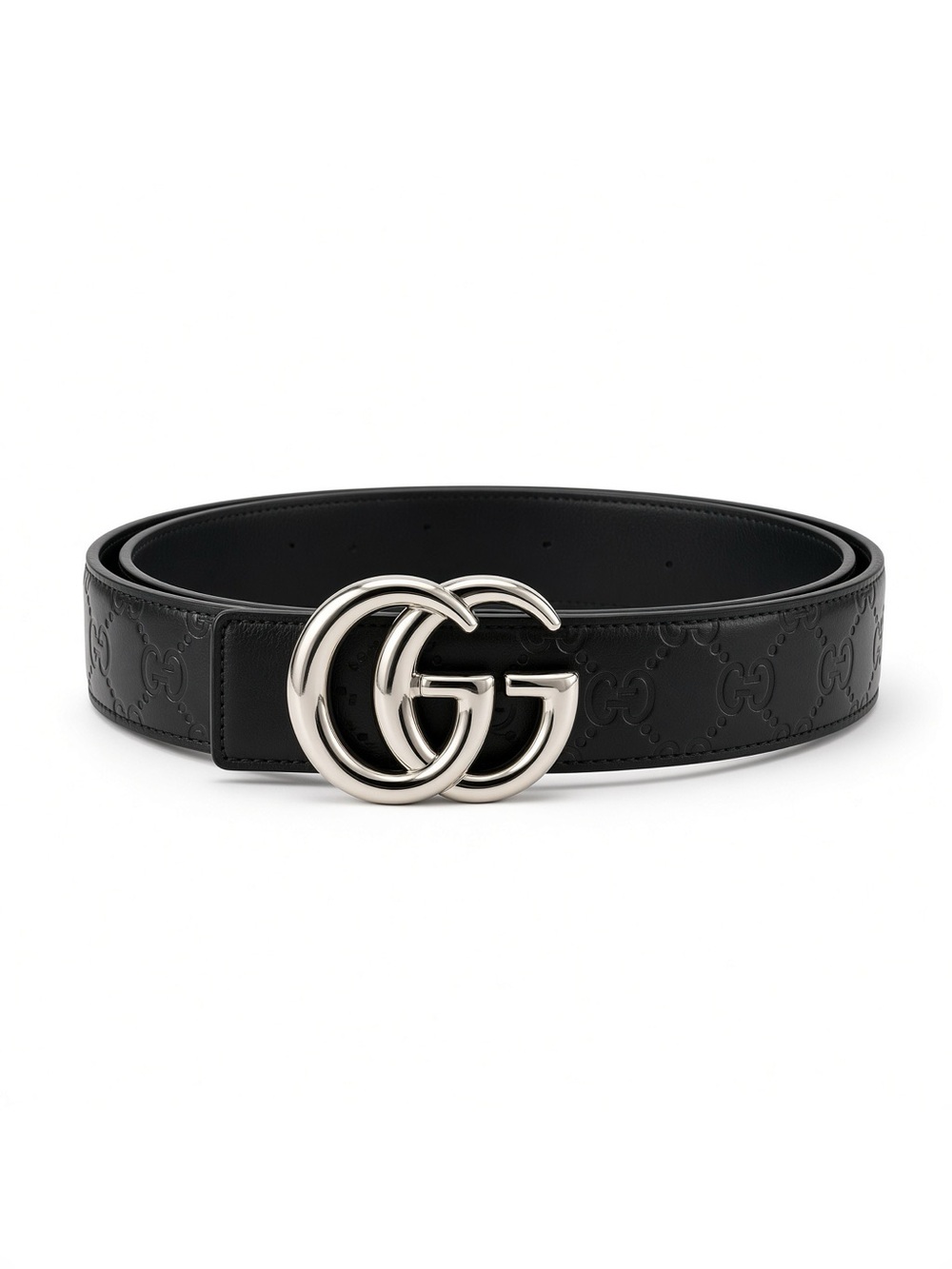 Brand New FASHION Black Double G Belt